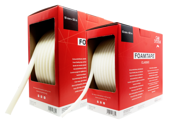 CS Foam Tape Classic Schaumdichtband 13mm oder 19 mm oval