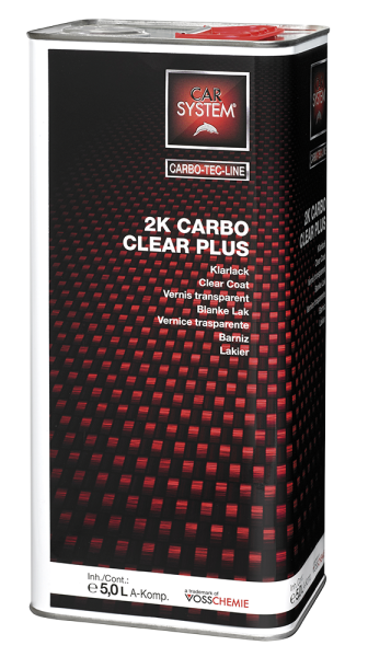 Car System 2K Carbo Clear Plus Klarlack Carbon 0,5 Liter Härter