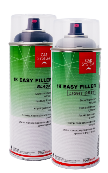CarSystem Easy Filler Spray 1K Dickschichtfüller 400 ml Hellgrau 400 ml