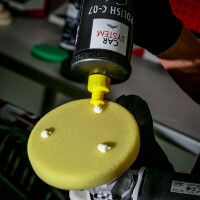CarSystem Polish Foam YELLOW Polier Pad medium  ø...