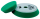 CarSystem Polish Foam Green HART Polier Pad Ø 85mm