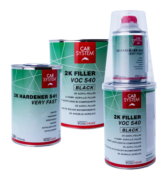 Carsystem 2K Acyrl VOC Filler 540 Härter standard / 0,9 L
