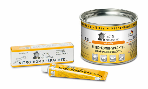 AIRO Nitro Kombi schnelltrocknende Spachtel Porenfüller Glättspachtel 100 g