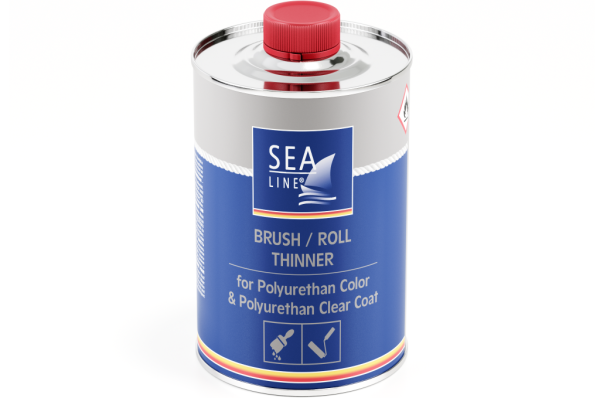 Sea Line PU Polyurethan Verdünner für Pinsel, Streich und Rollverarbeitung 1 Liter