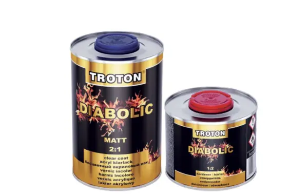 Diabolic Mattlack Klarlack MATT Kratzfest Troton