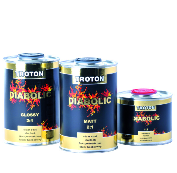 Master Härter Klarlack Diabolic 1:2 Troton 0,5 L