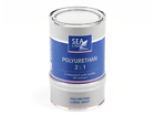 2K Polyurethan Bootslack Reinweiss Ral 9010 Topcoat 750...