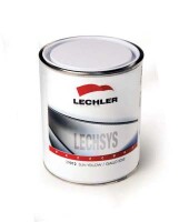 1,25 L Set Lechler 2K Autolack MATT RAL 9005 Tiefschwarz