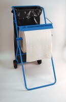 Bodenständer mit Räder bis 42 cm Rollenbreite,...