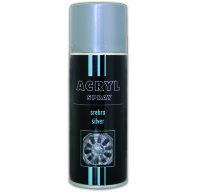 Silber glänzend Acryl Autolack Farbe Felgensilber...