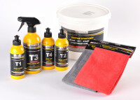 Autopolitur Starter Set STRONG Schleifpaste Polierpaste...