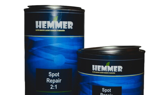 1,5 Liter 2K PU Bootslack 2:1 weiss glänzend für die Roll- und Streichverarbeitung