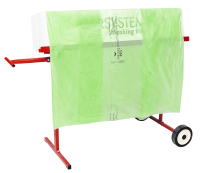 CarSystem Abdeckfolie GRÜN Rolle 6 m x 100 m 1 my...