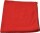 Poliertuch 100 % Polyester Reinigungstuch 40 x 40 cm ROT