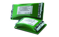 Handschleifblock grün, Plastik mit Klemmen 212 mm  x...