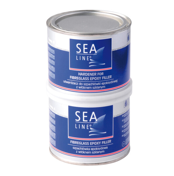 Epoxy Filler mit Fiberglass  0,75 kg SEA Line Epoxid Filler 750 g 2:1